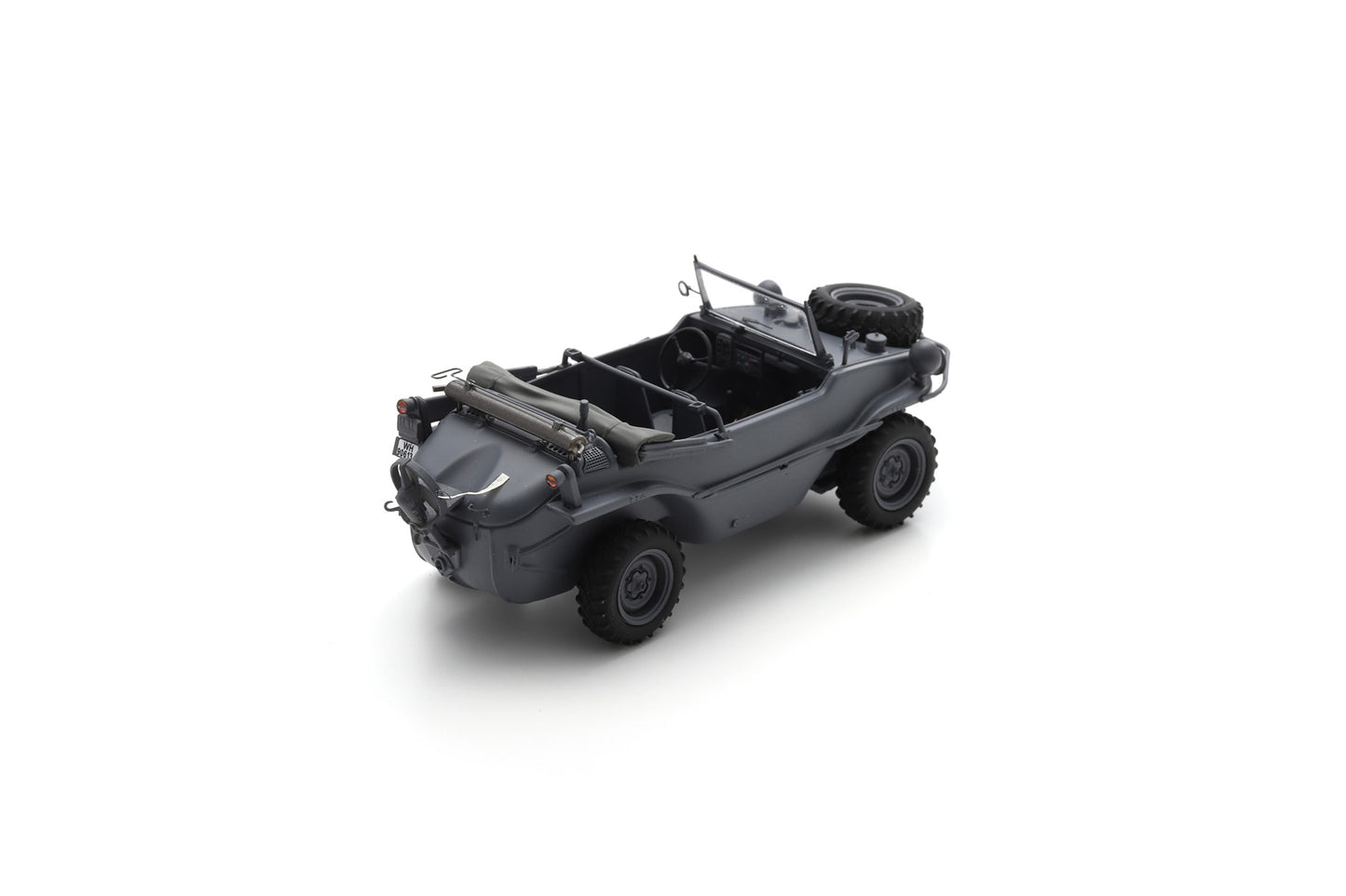【2026年6月以降発売予定】 Schuco 35U00002 1/35 Schwimmwagen Type 166, German Army, grey