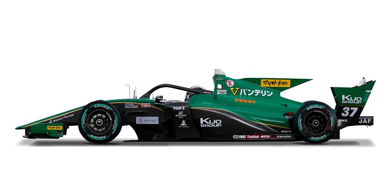 37 笹原 右京 Ukyo Sasahara VANTELIN TEAM TOM'S SUPER FORMULA 2024 SF23 Spark SFJ036 1/43