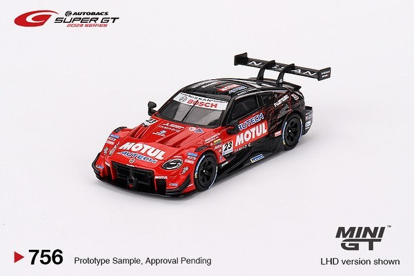MINI GT MGT00756-L 1/64 Nissan Z GT500 NISMO SUPER GTシリーズ 2023 #23 "MOTUL AUTECH Z"(左ハンドル)