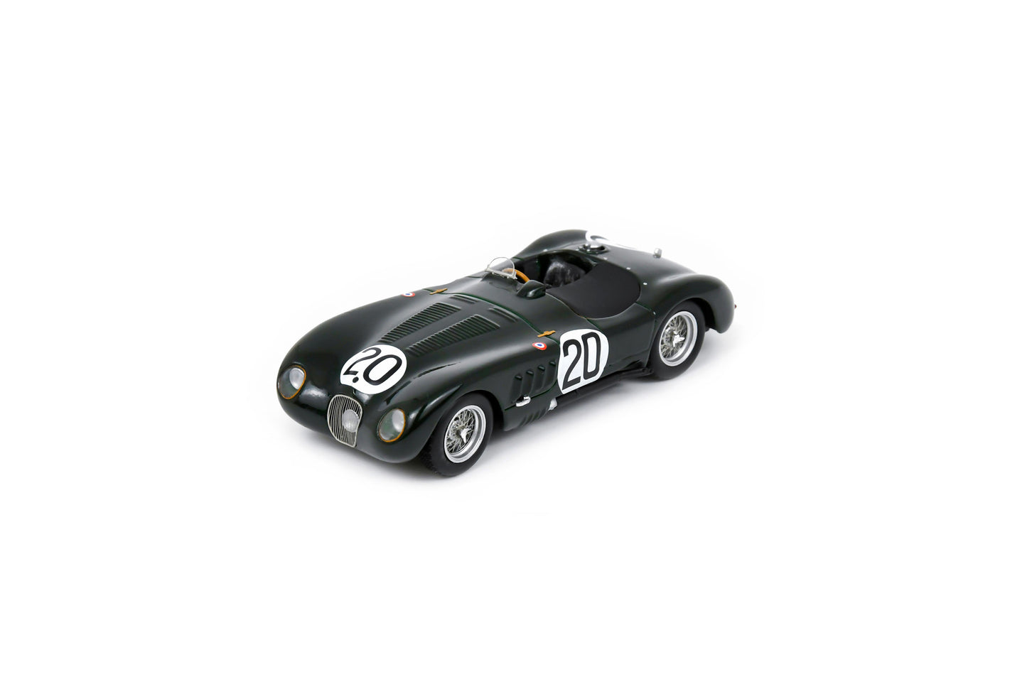 Spark 43LM51 1/43 Jaguar XK 120 C No.20 Winner Le Mans 24H 1951 P. Walker – P. Whitehead