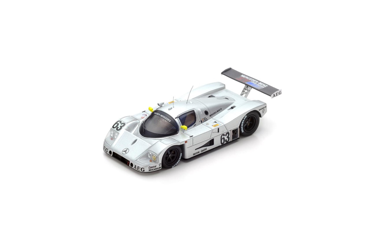 【2026年6月発売予定】 Spark 43LM89 1/43 Sauber C9 No.63, Winner Le Mans 1989 J. Mass - S. Dickens - M Reuter