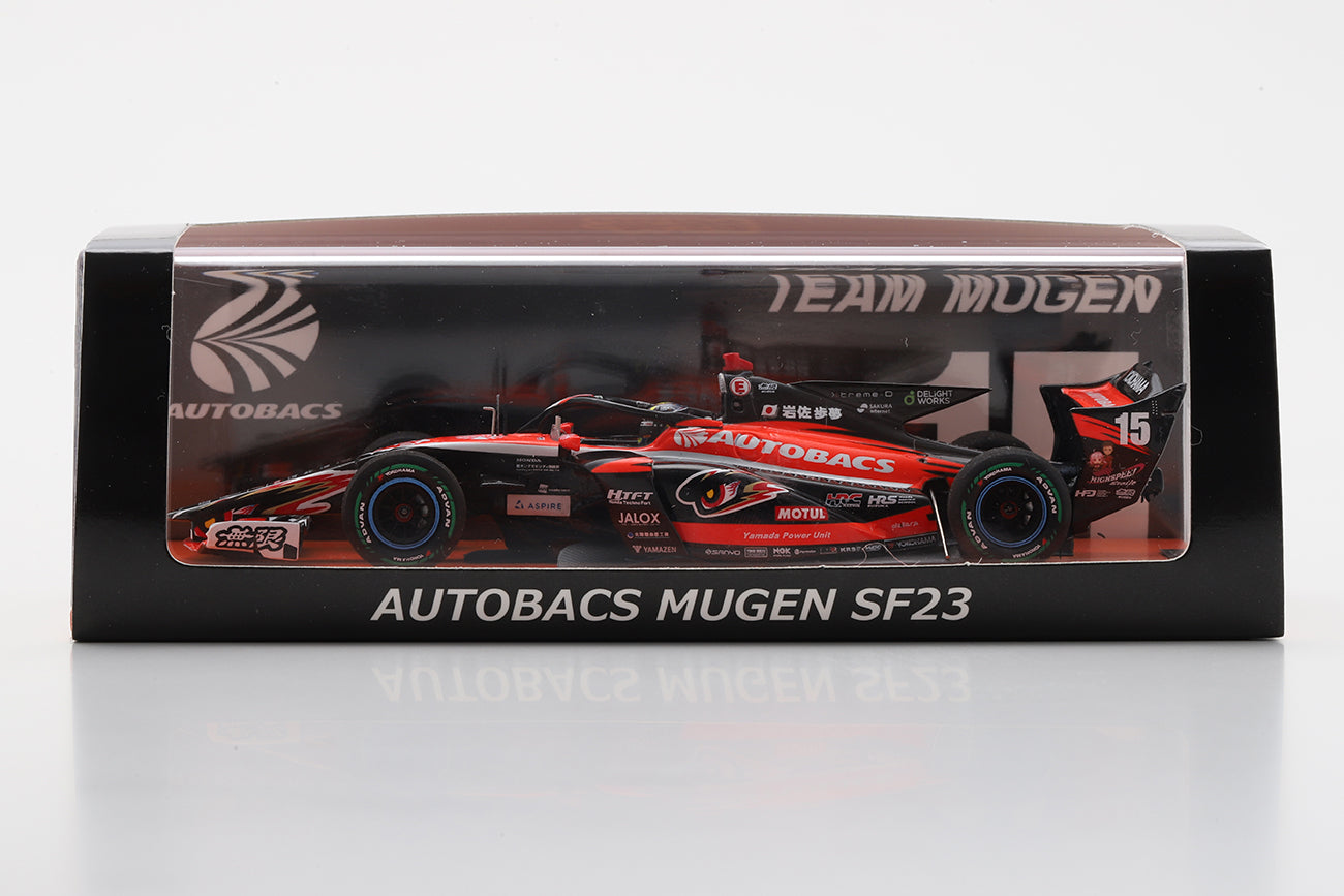 15 岩佐 歩夢 Ayumu Iwasa TEAM MUGEN SUPER FORMULA 2025 SF23 Spark 43SF2515