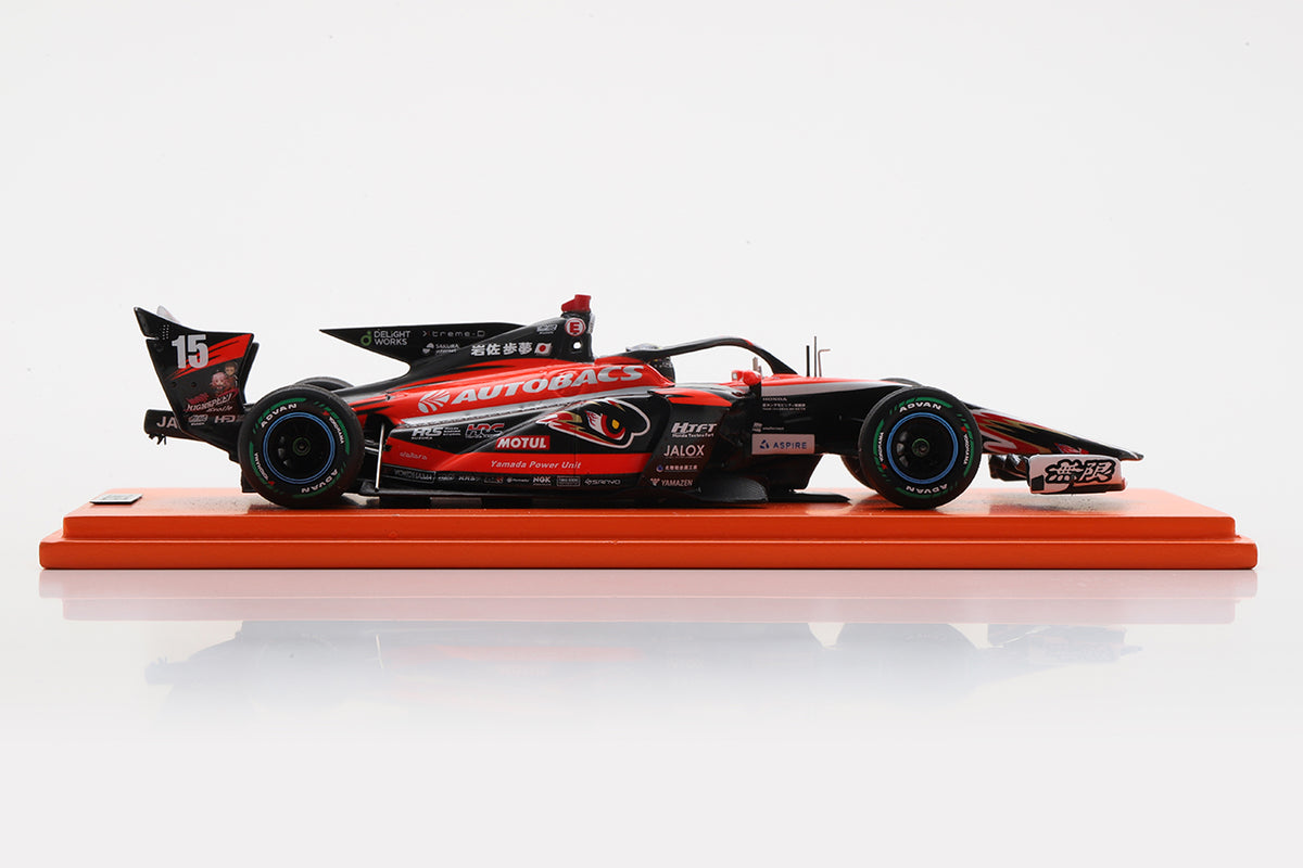 15 岩佐 歩夢 Ayumu Iwasa TEAM MUGEN SUPER FORMULA 2025 SF23 Spark 43SF2515