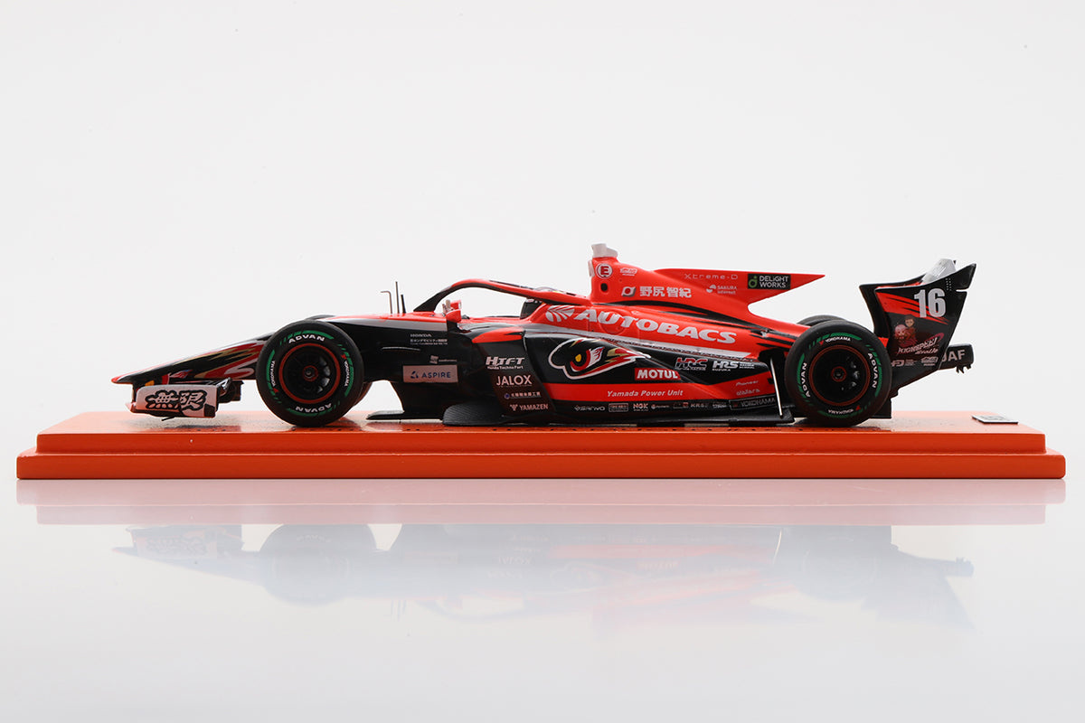 16 野尻 智紀 Tomoki Nojiri TEAM MUGEN SUPER FORMULA 2025 SF23 Spark 43SF2516