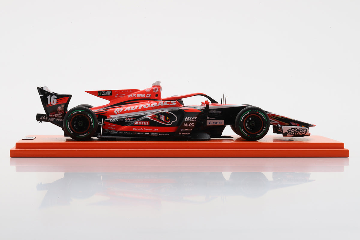 16 野尻 智紀 Tomoki Nojiri TEAM MUGEN SUPER FORMULA 2025 SF23 Spark 43SF2516