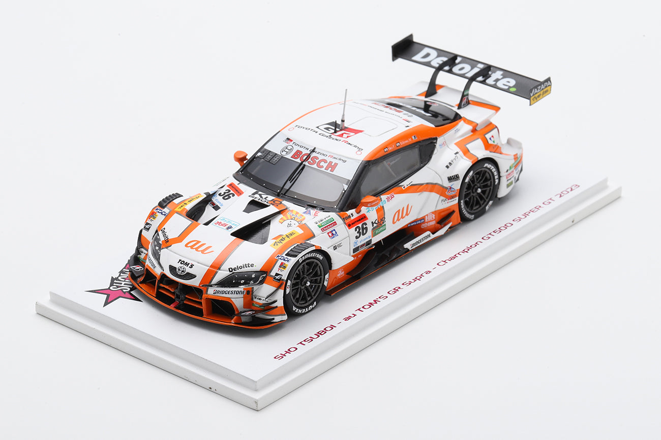 Spark 43SGT2023ST 1/43 SHO TSUBOI - au TOM'S GR Supra No.36 TGR TEAM au TOM'S Champion GT500 SUPER GT 2023