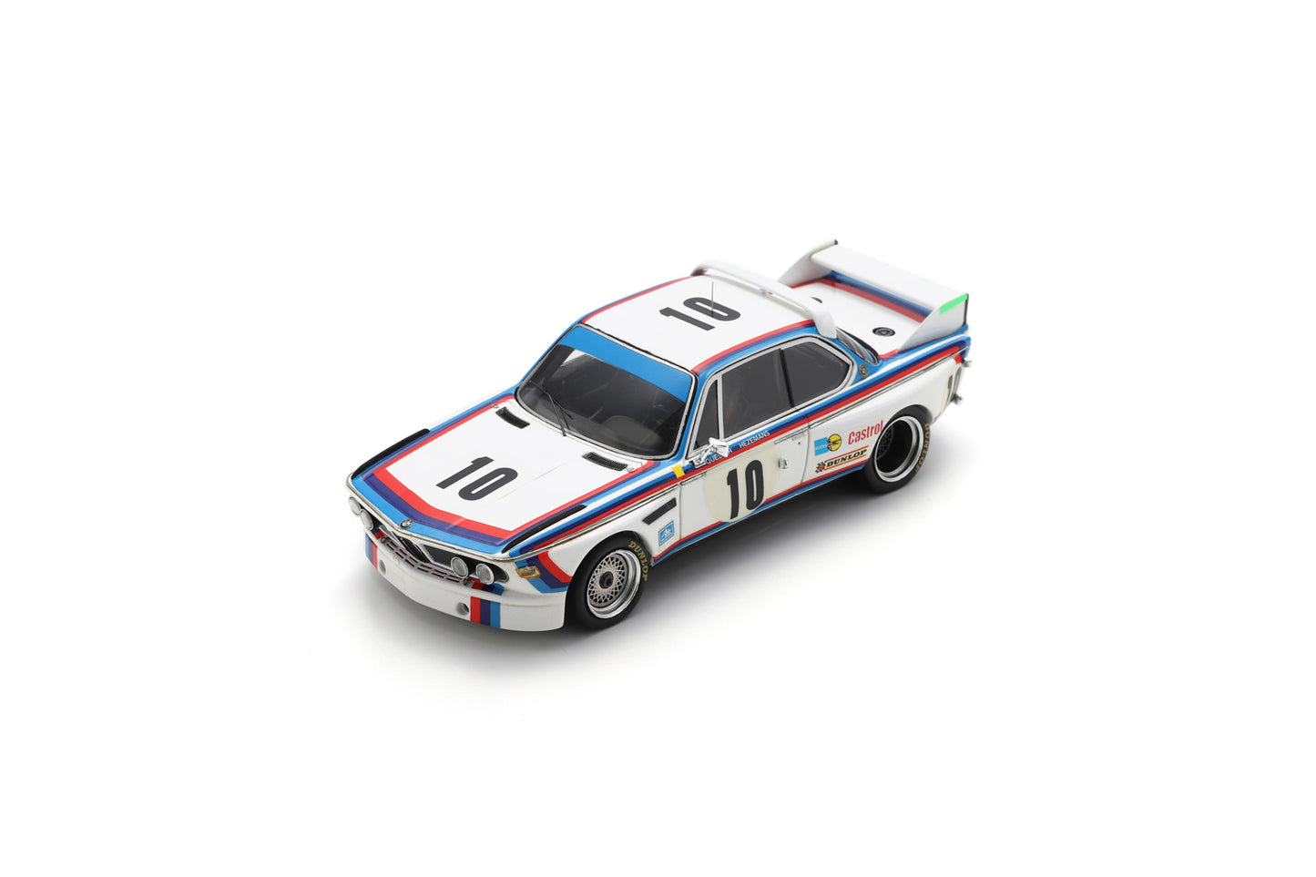 Spark 43SPA1973 1/43 BMW 3.0 CSL No.10 Winner 24H Spa 1973 D. Quester - T. Hezemans