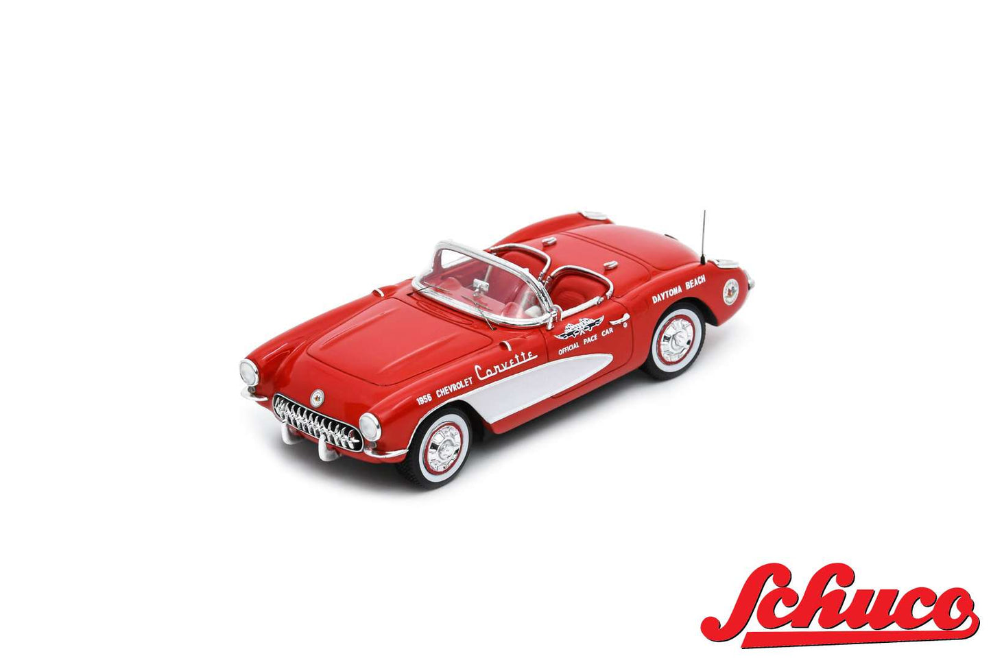 Schuco 43U00048 1/43 Corvette C1 V8 Pace Car Daytona 1956