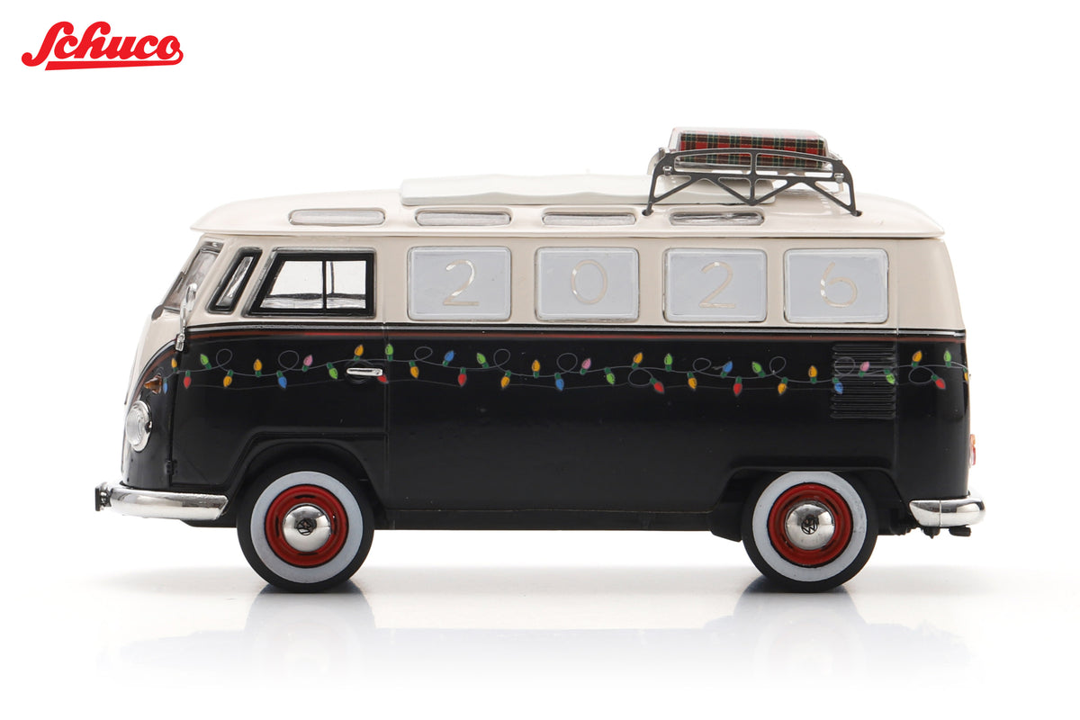 Schuco 43U00209 1/43 1960 VW T1 Bus "Christmas Edition 2026"