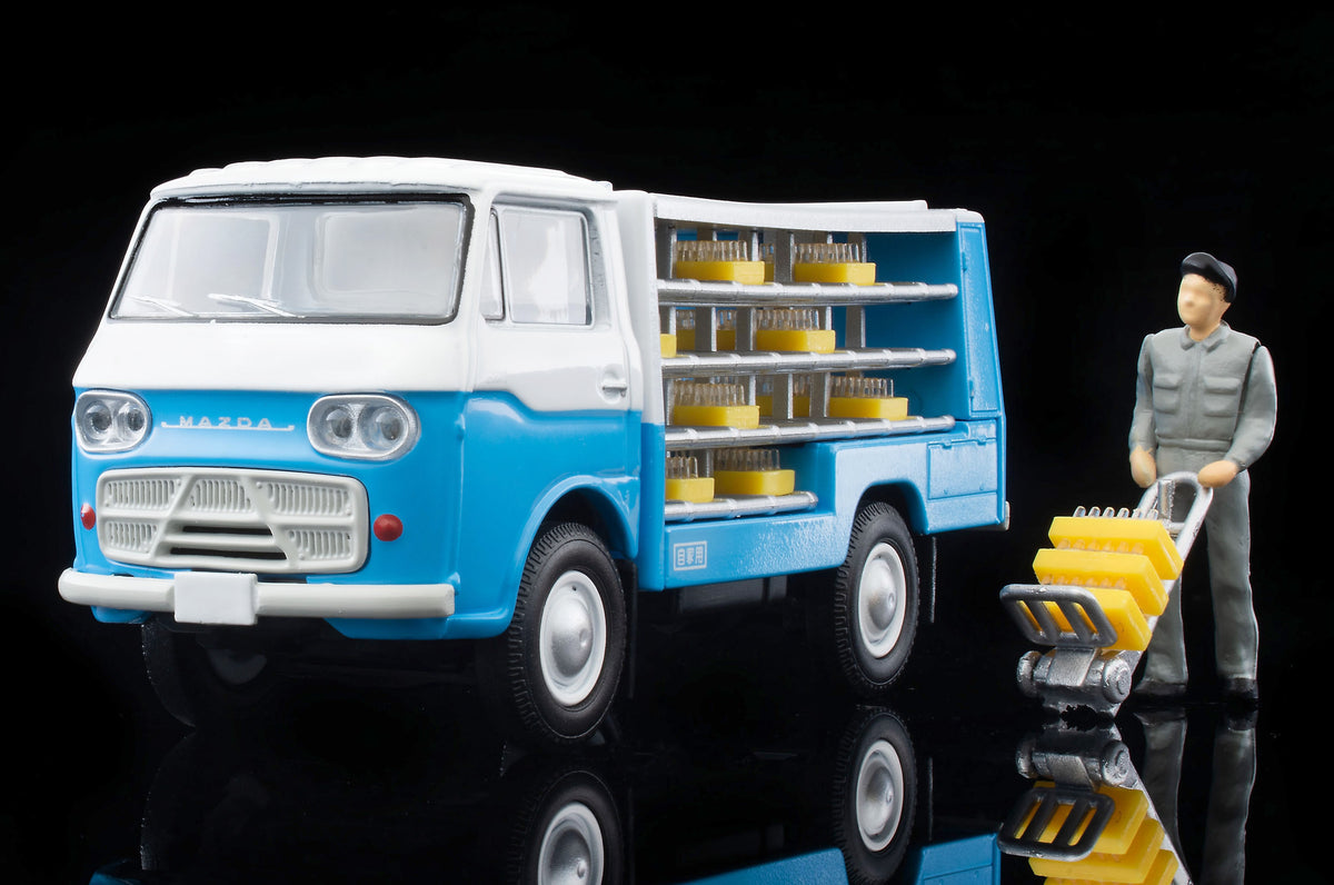 TLV 1/64 LV-210a マツダ E2000 ボトルカー (白/水色)