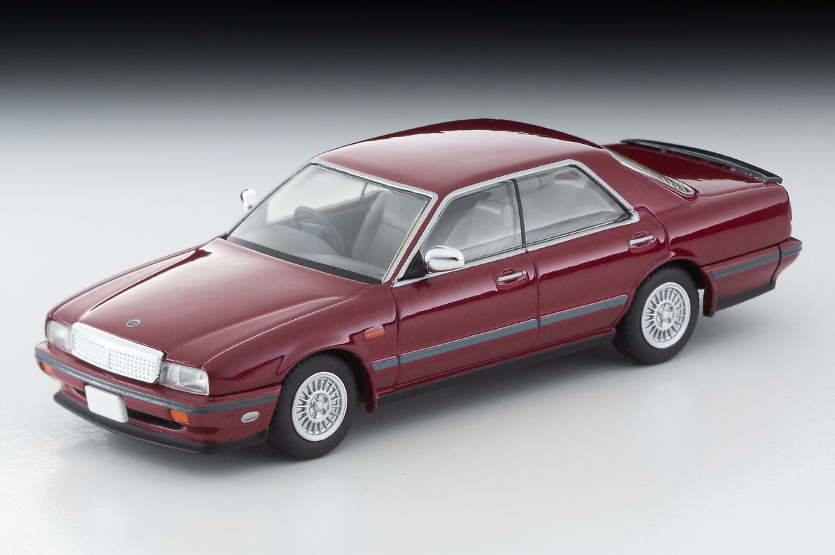 TLV 1/64 LV-N340a 日産 グロリア シーマ TYPE-II S (赤) 90年式