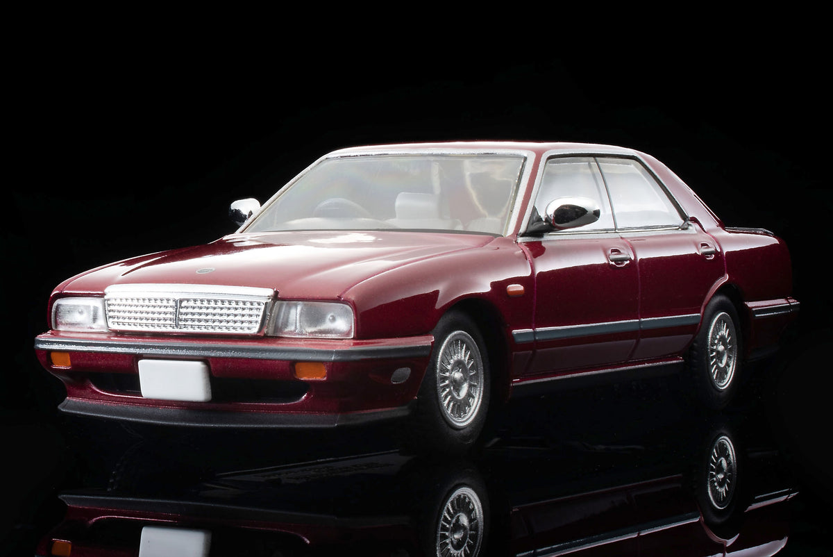 TLV 1/64 LV-N340a 日産 グロリア シーマ TYPE-II S (赤) 90年式