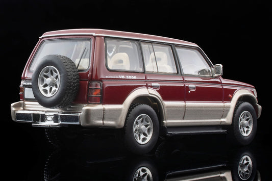 TLV 1/64 LV-N206b 三菱 パジェロ ミッドルーフワイド VR (赤/ベージュ) 96年式