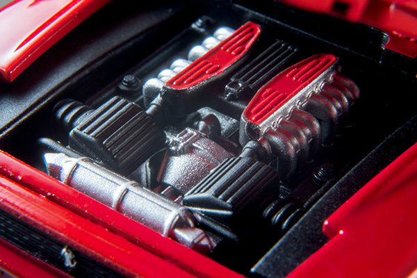 TLV 1/64 LV-N フェラーリ F512 M (赤)