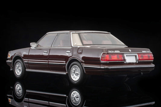 TLV 1/64 LV-N175c トヨタ クラウン ハードトップ スーパーチャージャー ロイヤルサルーン (ワイン) 85年式