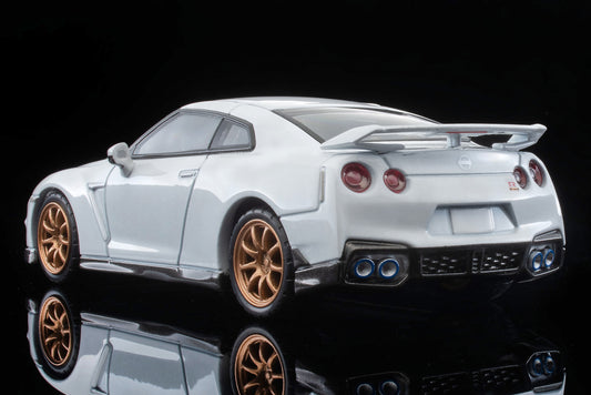 TLV 1/64 LV-N316c NISSAN GT-R Premium edition T-spec 2024 model (白)