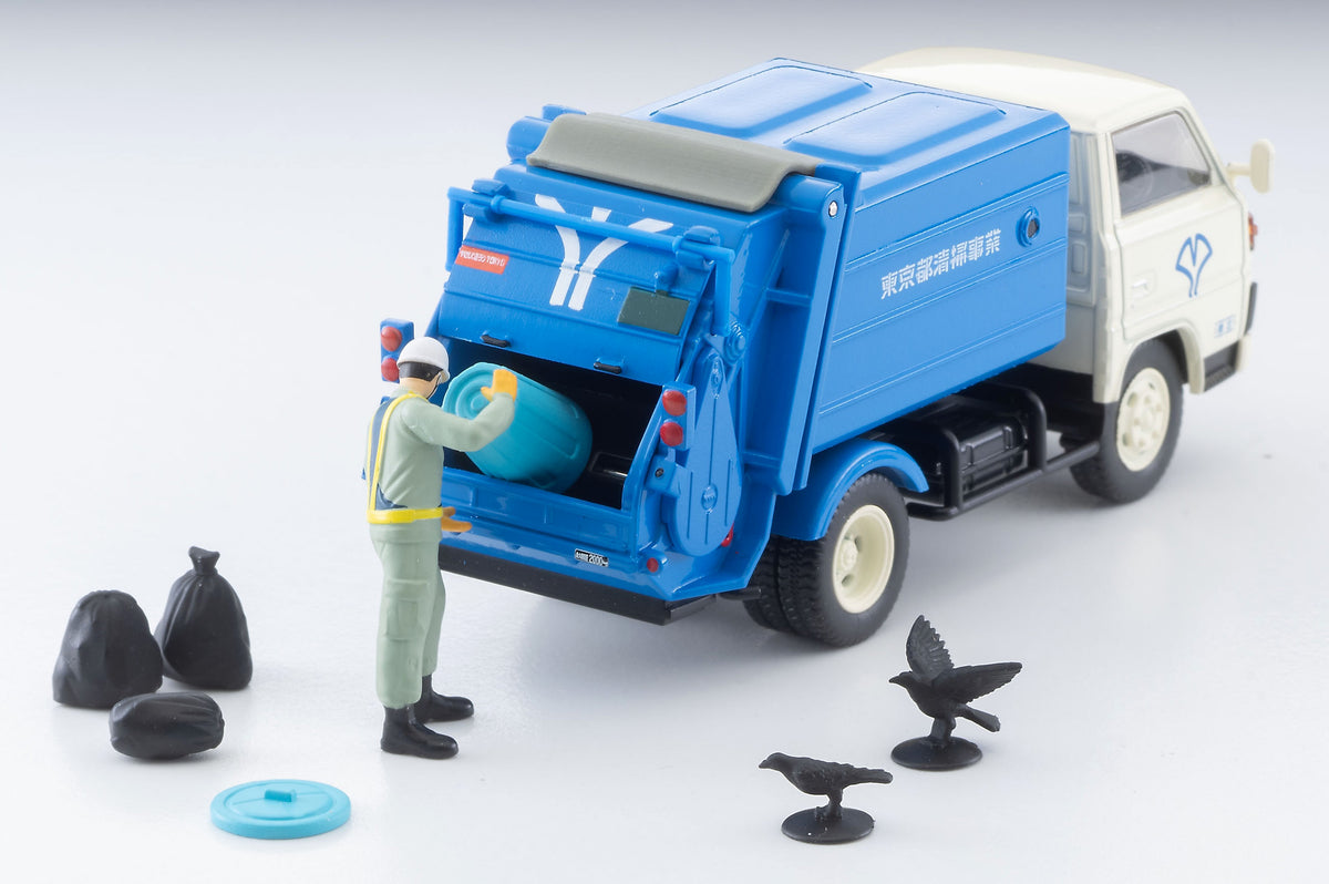 TLV 1/64 LV-N343a 三菱ふそう キャンター 清掃車 (白/青)