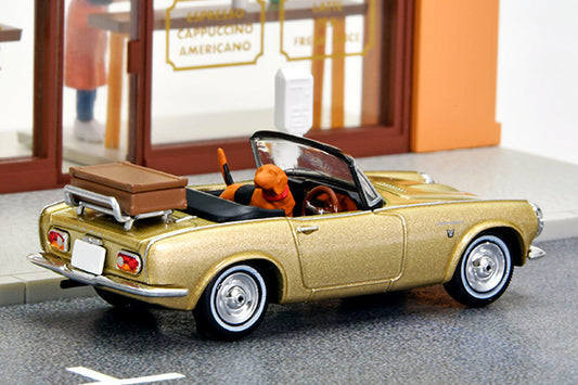 TLV 1/64 ジオコレ64 #カースナップ27a カフェテラス2 (ホンダS800付属)