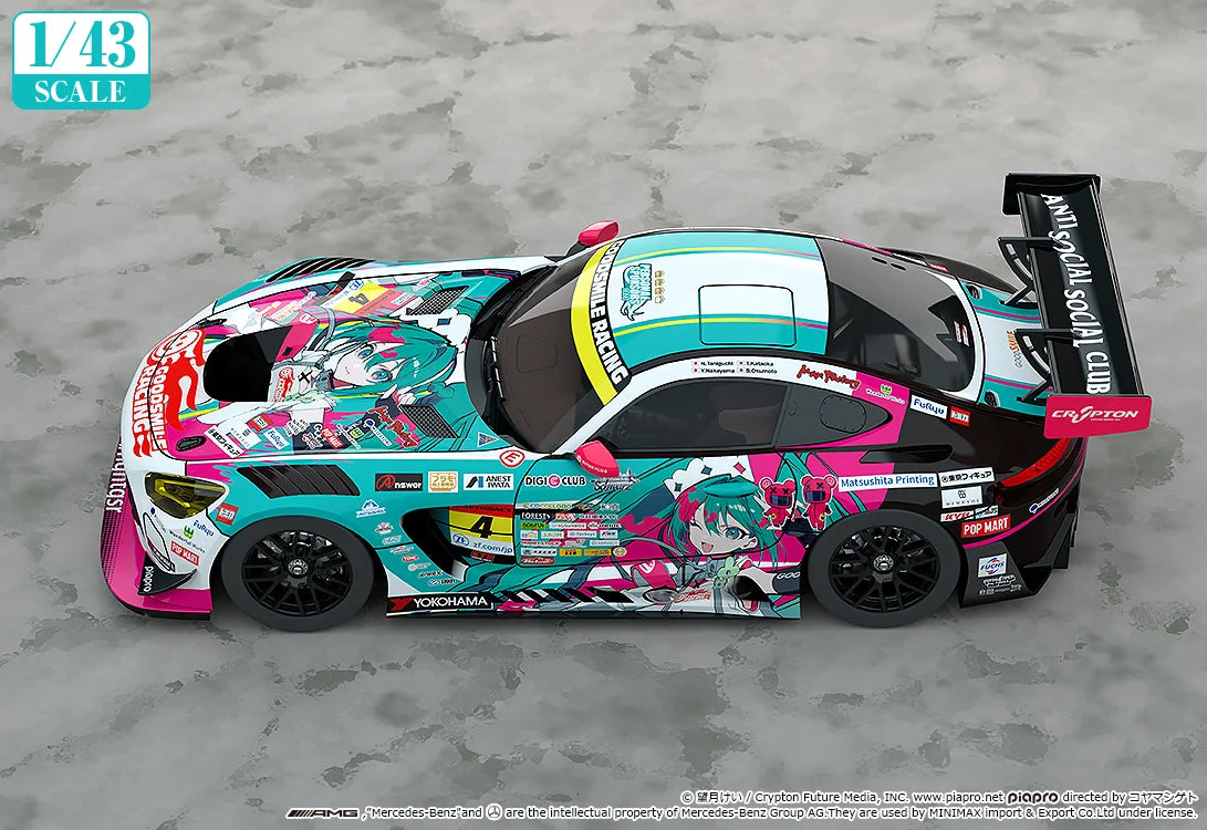 グッドスマイルレーシング 1/43 グッドスマイル 初音 ミク AMG 2025 開幕戦 Ver.