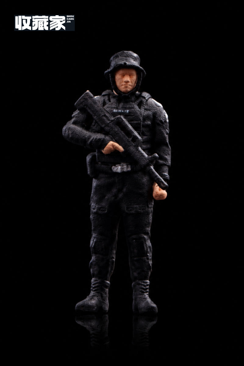 2026年7月以降発売予定】 収蔵家 64339B 1/64 フィギュア特殊部隊 屈強