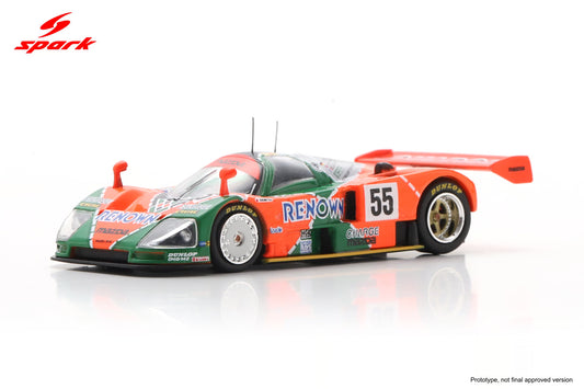 【2026年10月発売予定】 Spark 64LM91 1/64 Mazda 787 B No.55 Winner Le Mans 24H 1991 V. Weidler - J. Herbert - B. Gachot