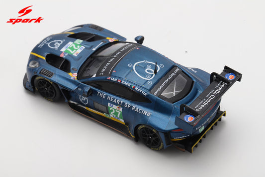 Spark 64S072 1/64 Aston Martin Vantage AMR LMGT3 No.27 HEART OF RACING TEAM Le Mans 24H 2025 I. James - M. Drudi - Z. Robichon