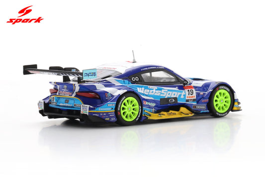 Spark 64SGT25019 1/64 WedsSport ADVAN GR Supra TGR TEAM WedsSport BANDOH No.19 GT500 SUPER GT 2025 Y. Kunimoto - S. Sakaguchi