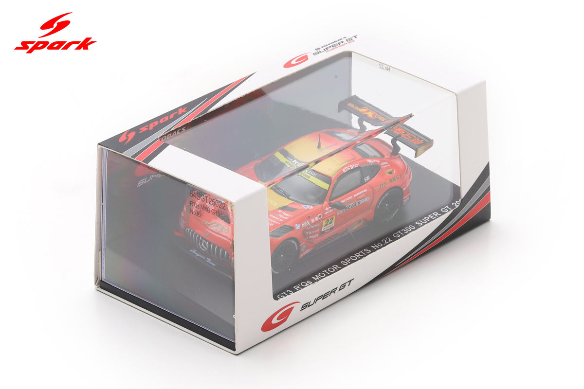 Spark 64SGT25022 1/64 R'Qs AMG GT3 R'Qs MOTOR SPORTS No.22 GT300 SUPER GT 2025 M. Kano - Y.Shoji