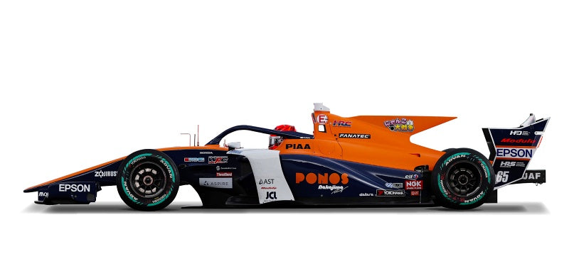65 佐藤蓮 Ren Sato PONOS NAKAJIMA RACING SUPER FORMULA 2024 SF23 Spark SFJ043 1/43
