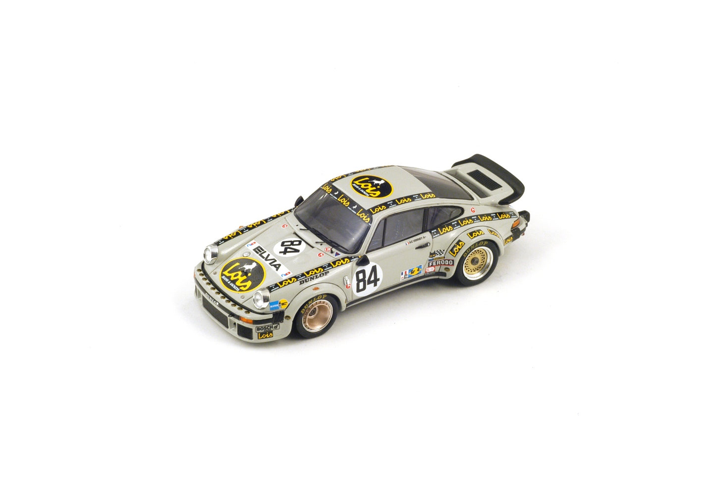Spark 18S866 1/18 Porsche 934 No.84 19th 24H Le Mans 1979 A-C Verney - R. Metge - P. Bardinon