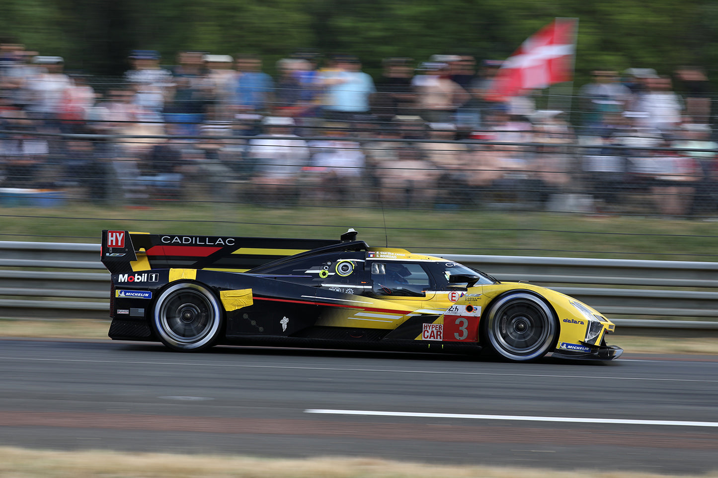 Spark S8721 1/43 Cadillac V-Series.R No.3 CADILLAC RACING 4th 24H Le Mans 2023S. Bourdais - R. van der Zande - S. Dixon