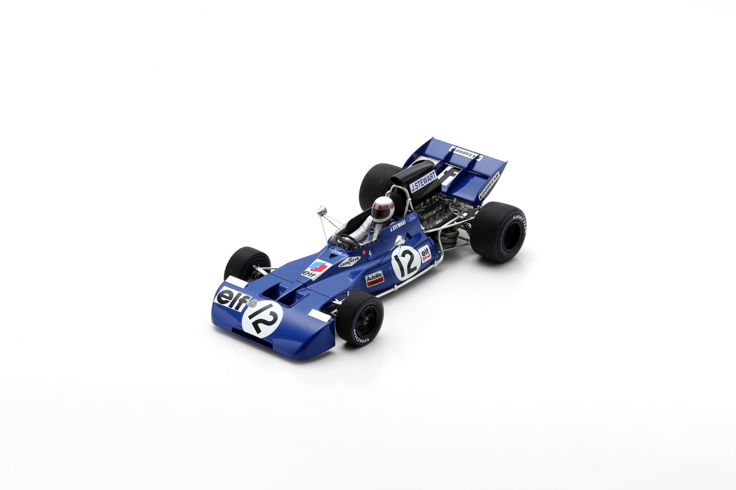 Spark 18S589 1/18 Tyrrell 003 No.12 Winner British GP 1971Jackie Stewart