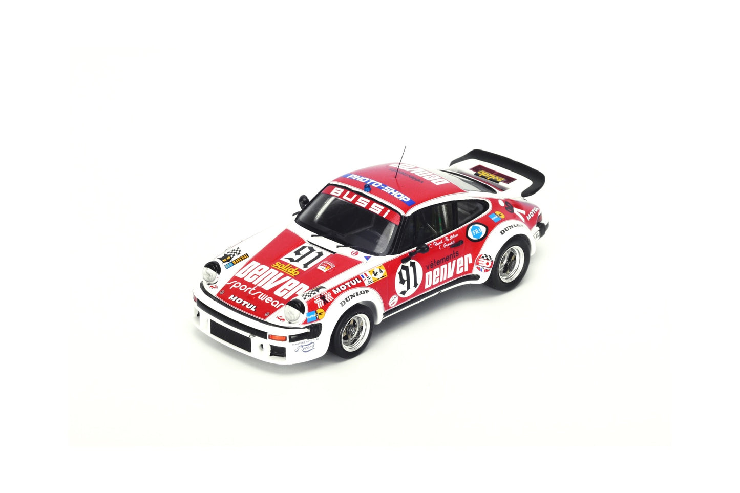 Spark 18S868 1/18 Porsche 934 No.91 24H Le Mans 1980 C. Bussi - B. Salam - C. Grandet