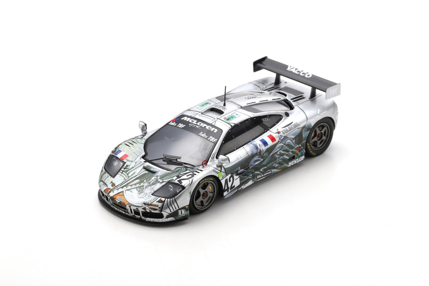 Spark 18S872 1/18 McLaren F1 GTR No.42 BBA Competition 24H Le Mans 1995J-L. Maury-Laribiére - M. Sourd - H. Poulain