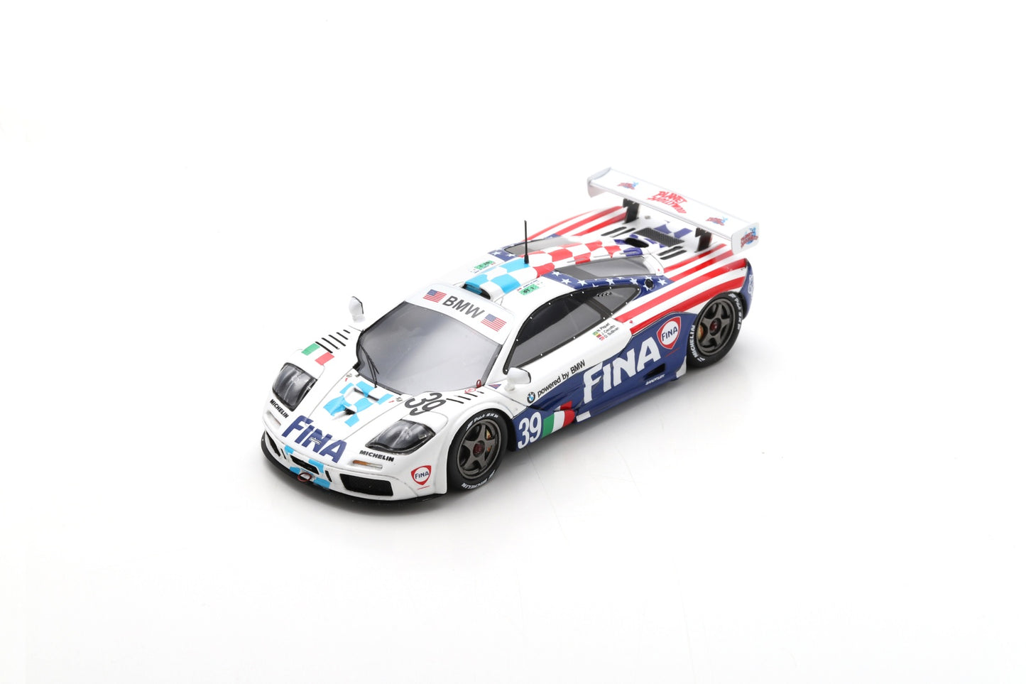 Spark S6677 1/43 McLaren F1 GTR No.39 Bigazzi Team SRL 8th Le Mans 24H 1996 J. Cecotto - D. Sullivan - N. Piquet