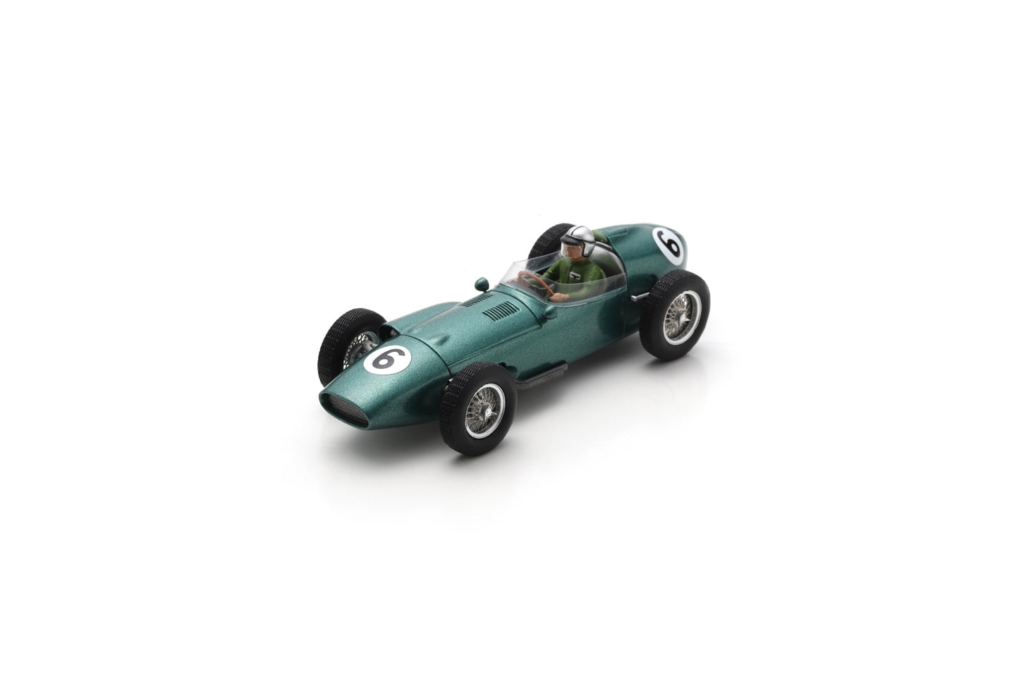 Spark S8139 1/43 Aston Martin DBR4 No.6 International Trophy 1960 Roy Salvadori