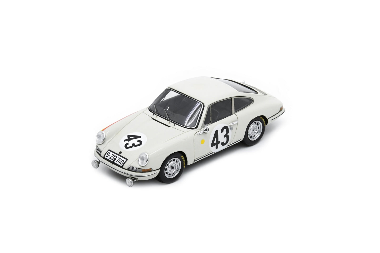 Spark S9737 1/43 Porsche 911S No.43 Le Mans 24H 1967 FRANC - A. Fischaber