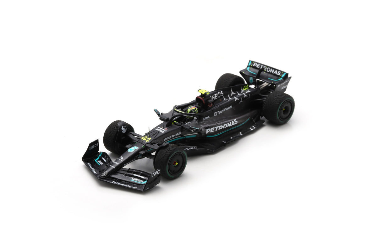 Spark S8577 1/43 Mercedes-AMG Petronas F1 W14 E Performance No.44 Mercedes-AMG Petronas Formula One Team4th Monaco GP 2023 Lewis Hamilton