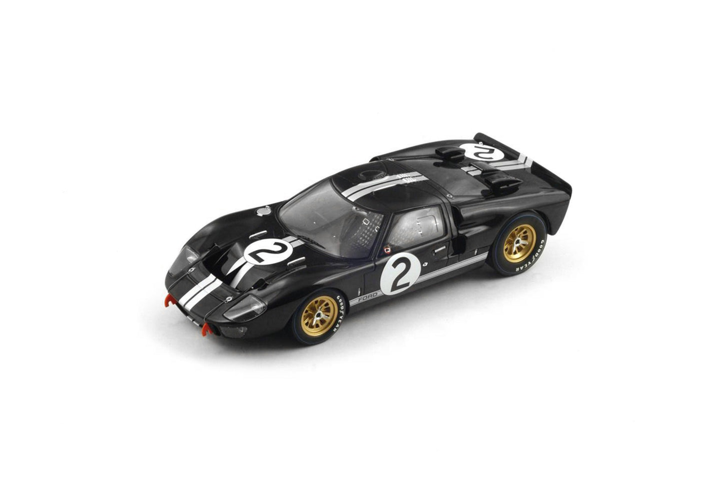 【2024年6月以降発売予定】 Spark 18LM66 1/18 Ford MK 2 No.2 Winner 24H Le Mans 1966 B. McLaren - C. Amon