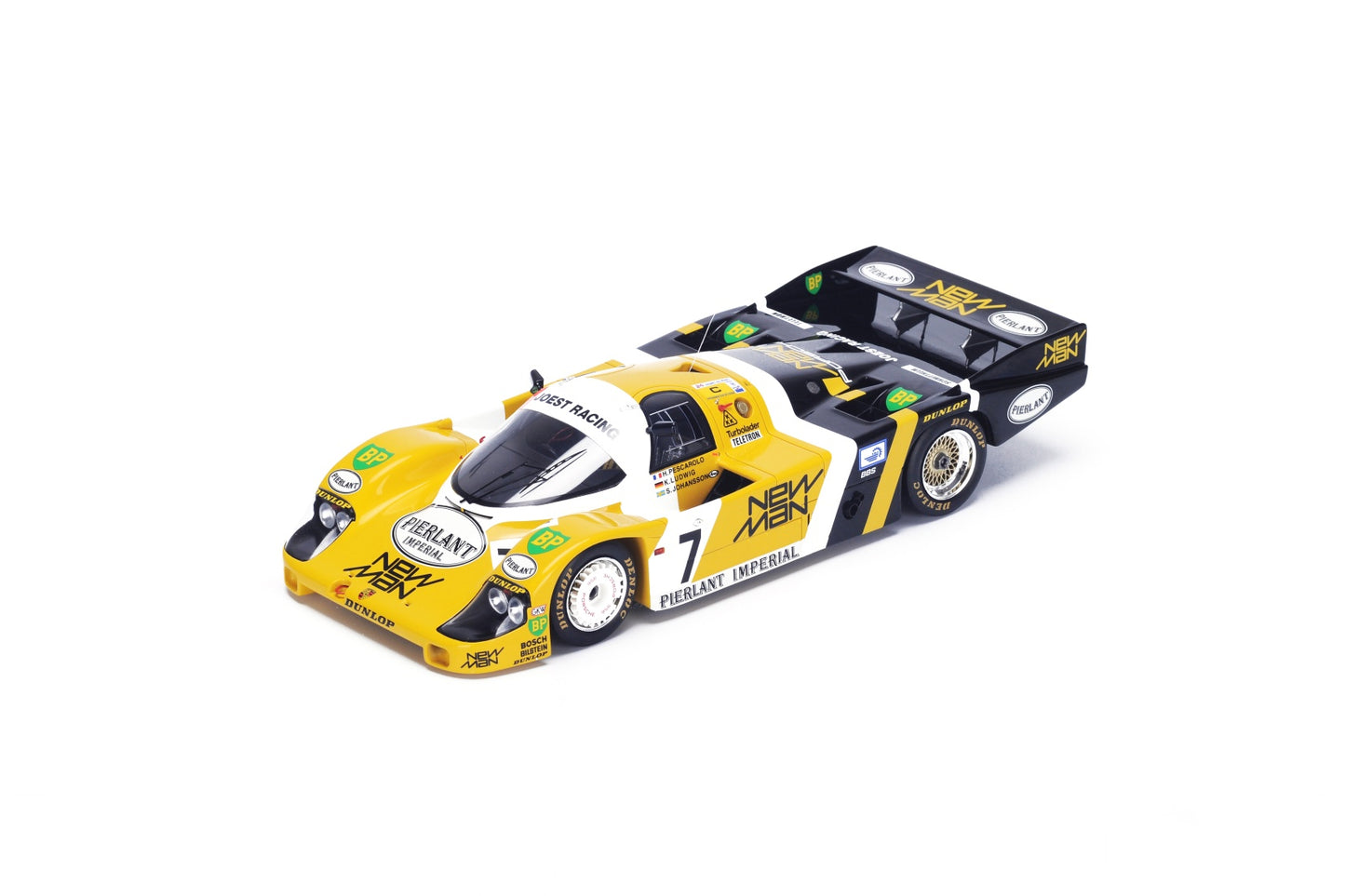 【2024年10月以降発売予定】 Spark 18LM84 1/18 Porsche 956 No.7 Winner 24H Le Mans 1984 H. Pescarolo - K. Ludwig