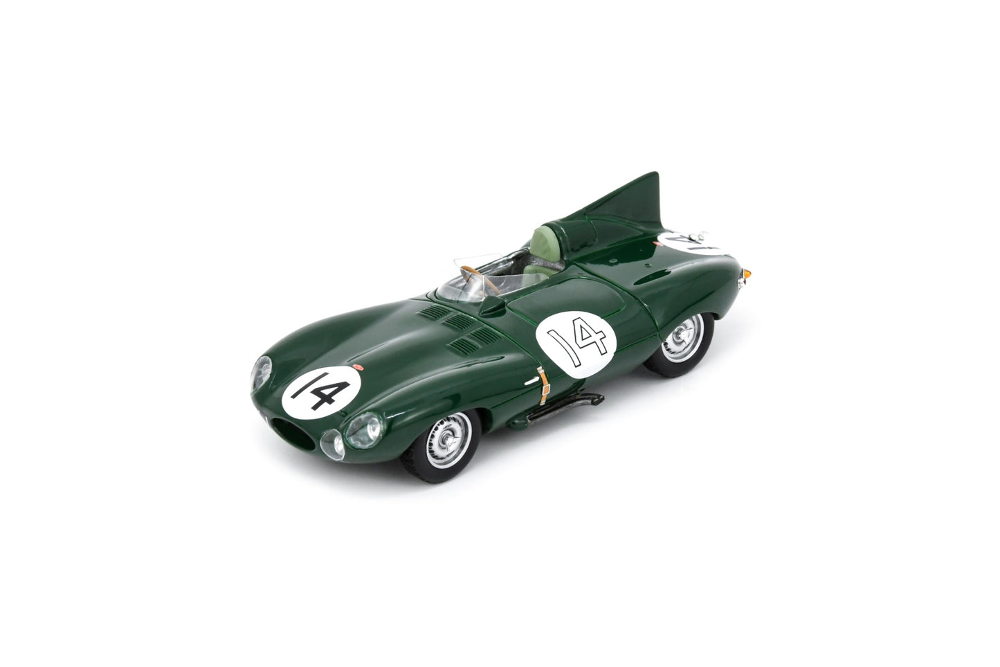 Spark S2925 1/43 Jaguar D No.14 2nd Le Mans 24H 1954 T. Rolt - D. Hamilton
