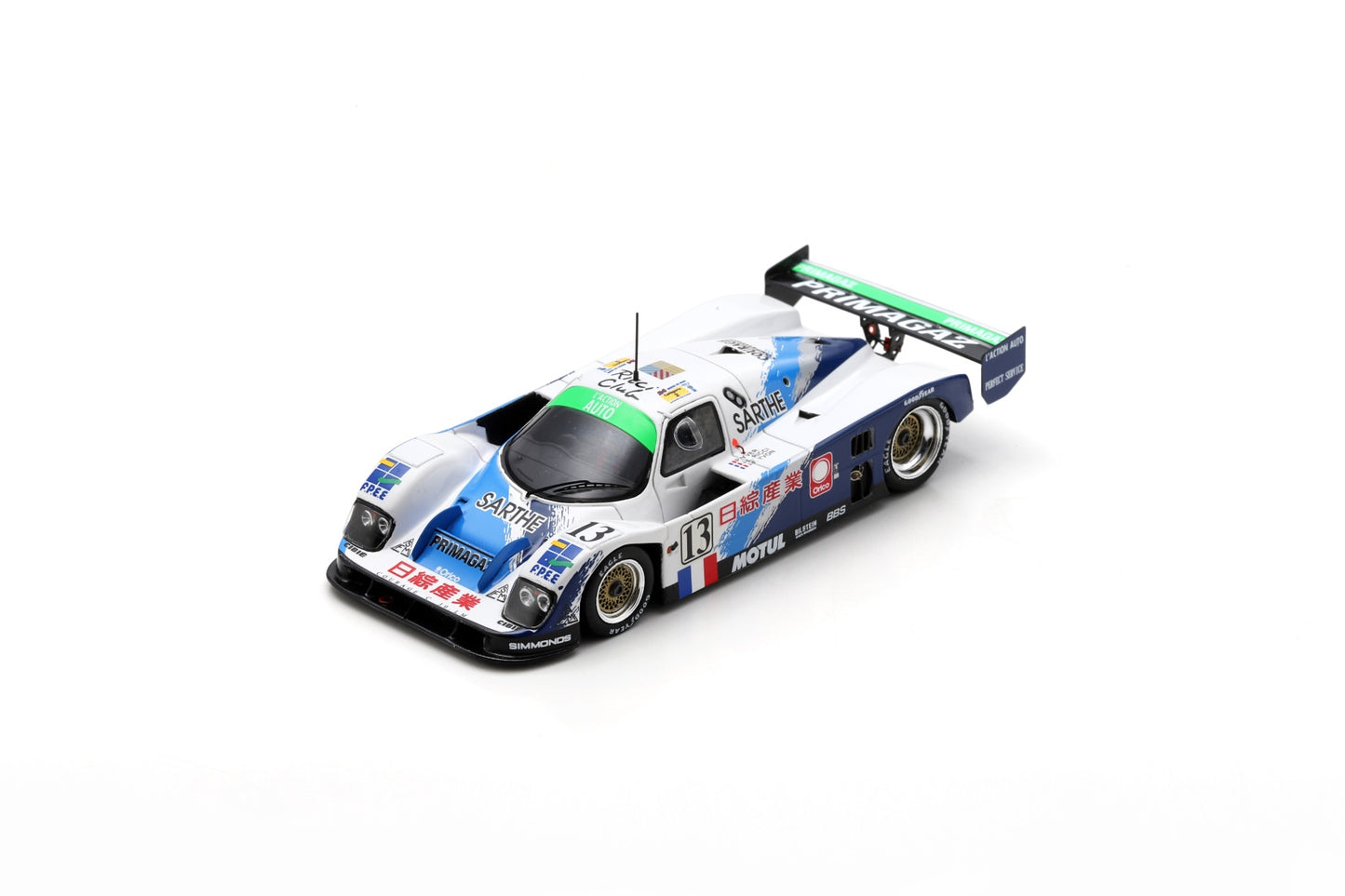 Spark S3661 1/43 Courage C 30 LM No.13 Le Mans 24H 1993 P. Yver – J-L. Ricci – J-F. Yvon
