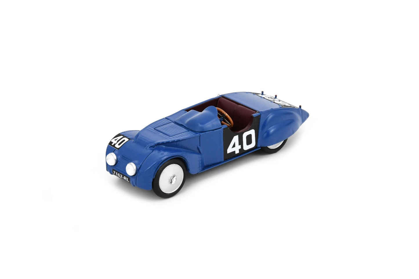 Spark S8105 1/43 Chenard & Walcker Tank No.40 Le Mans 24H 1937 G. Cottet - C. Roux