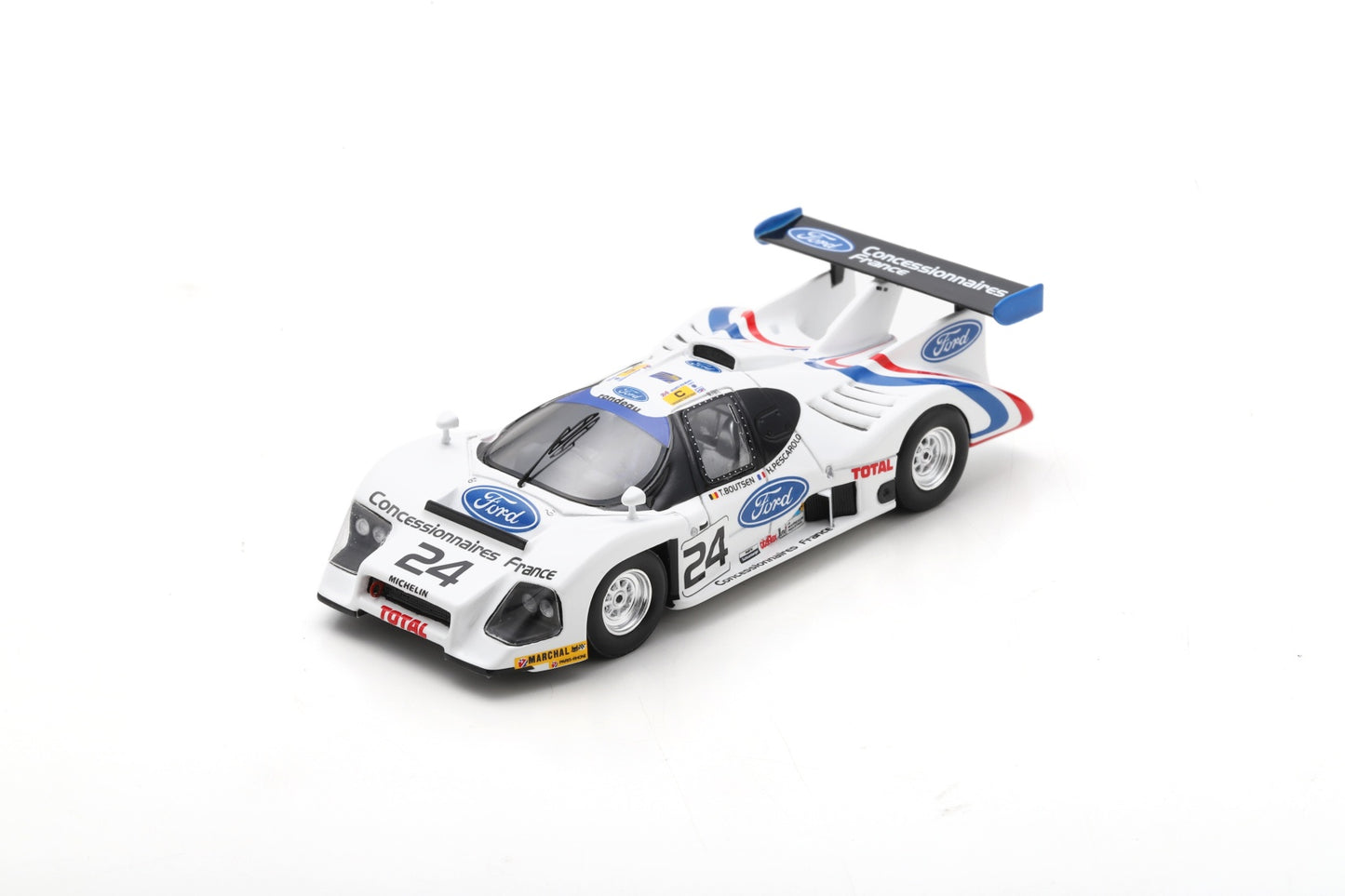Spark S8466 1/43 Rondeau M 482 No.24 Le Mans 24H 1983 H. Pescarolo – T. Boutsen