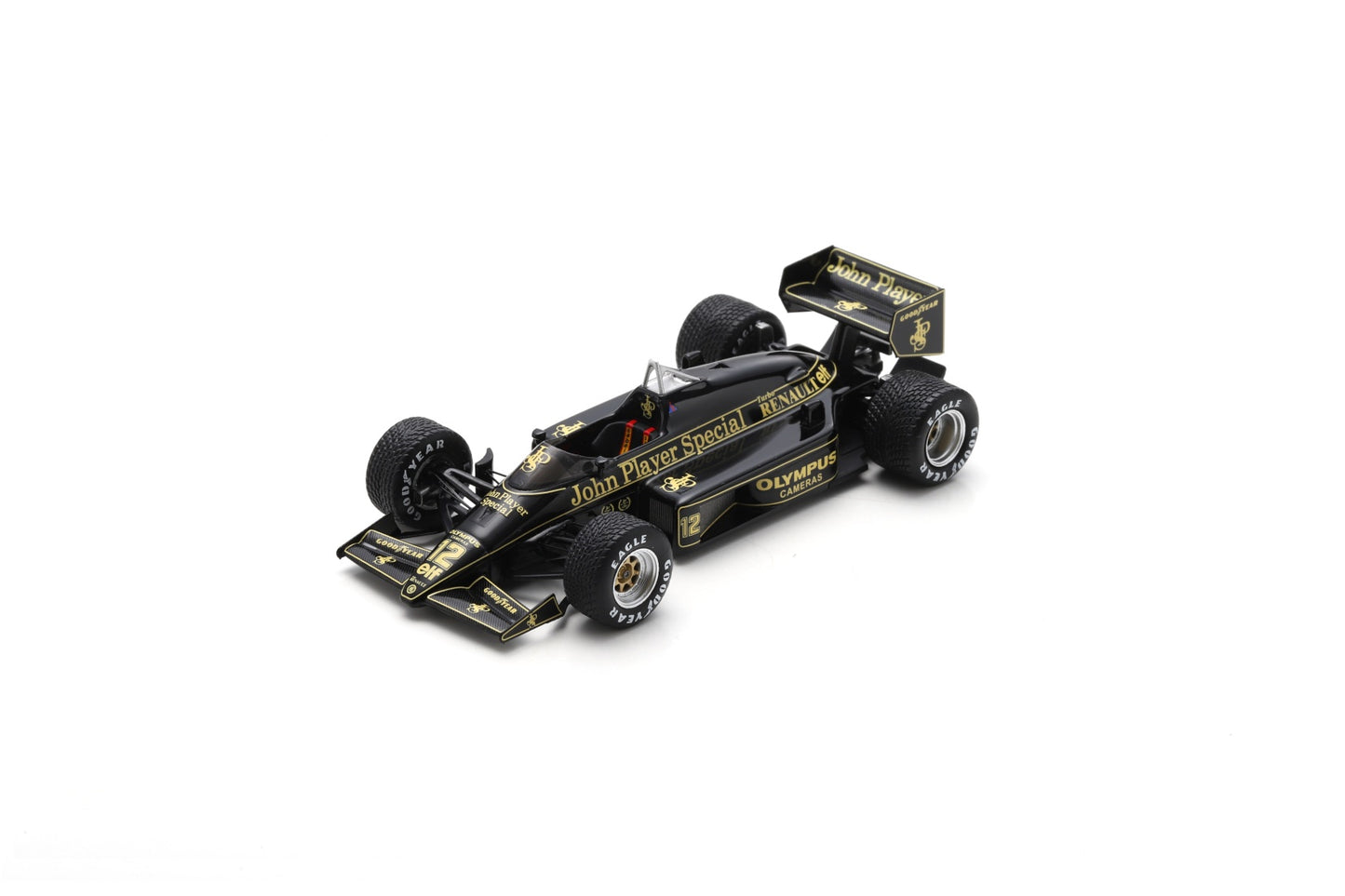 Spark S7154 1/43 Lotus 97T No.12 Winner Belgium GP 1985 Ayrton Senna