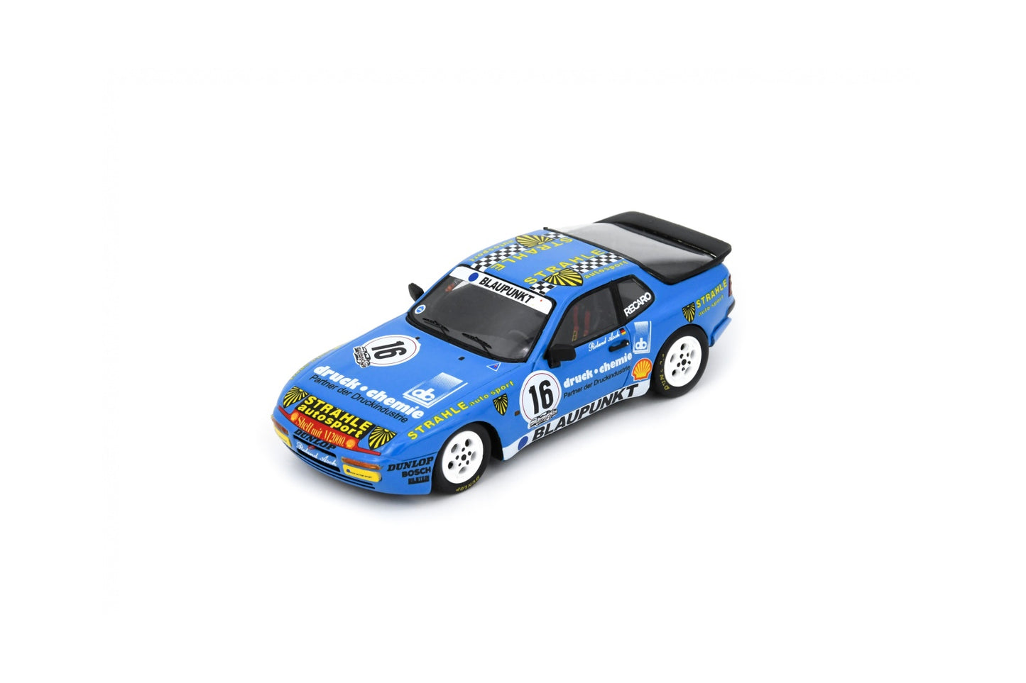 Spark SG622 1/43 Porsche 944 Turbo Cup No.16 Germany Champion 1988 Roland Asch