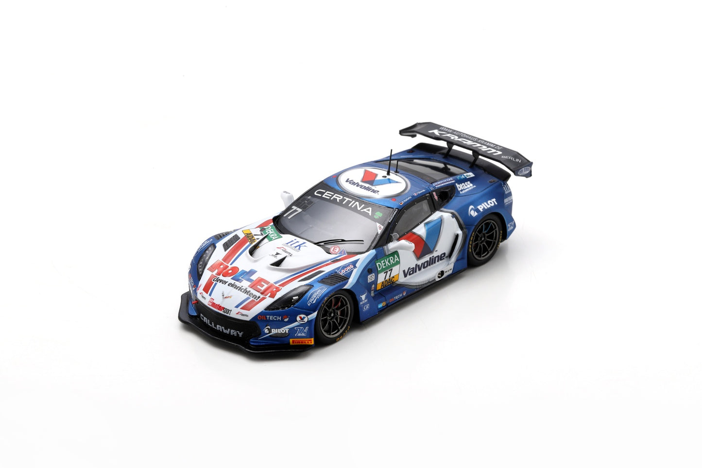 【2024年10月以降発売予定】 Spark SG659 1/43 Callaway Corvette C7 GT3-R No.77 Callaway Competition Champion ADAC GT Masters 2017 J. Gounon - D. Keilwitz