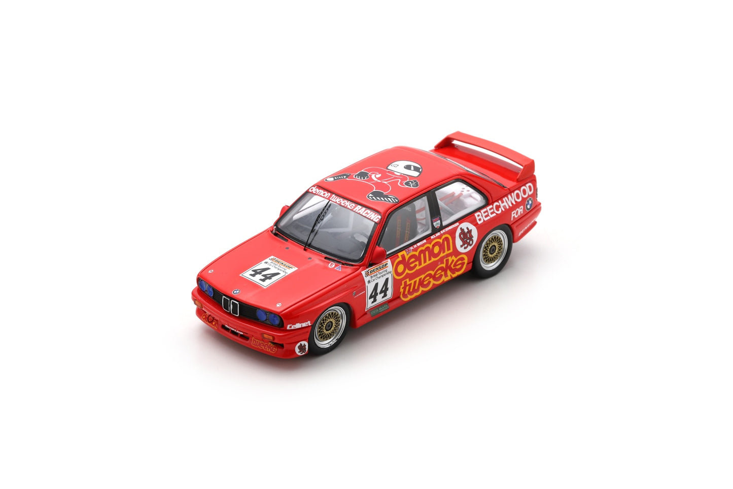 Spark UK016 1/43 BMW E30 M3 No.44 Thruxton BTCC 1988 Roland Ratzenberger