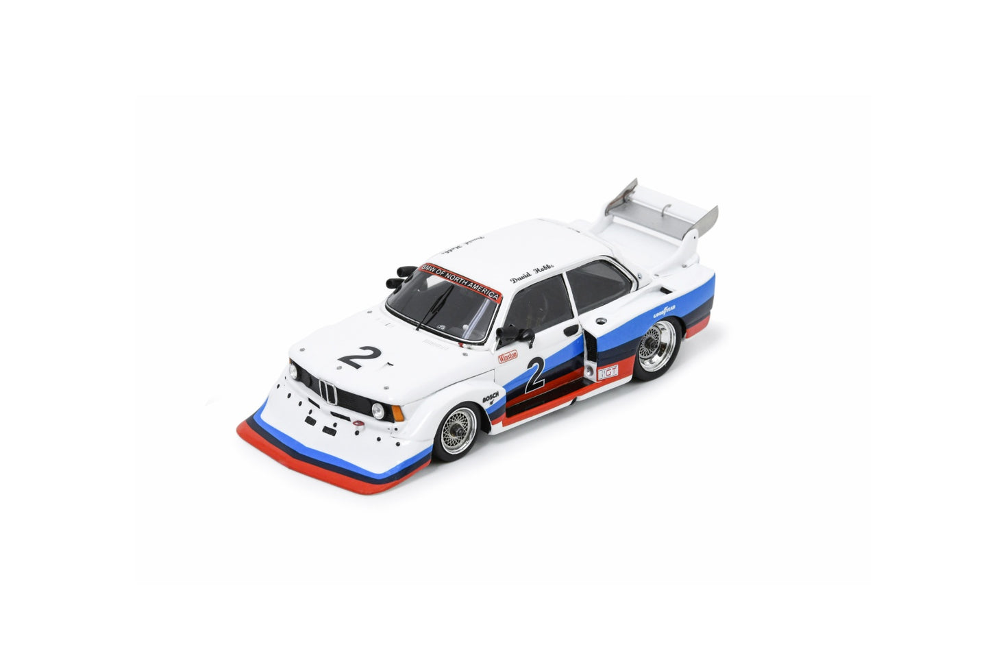 【2024年10月以降発売予定】 Spark US306 1/43 BMW 320i Turbo No.2 Daytona Finale IMSA 1979 David Hobbs