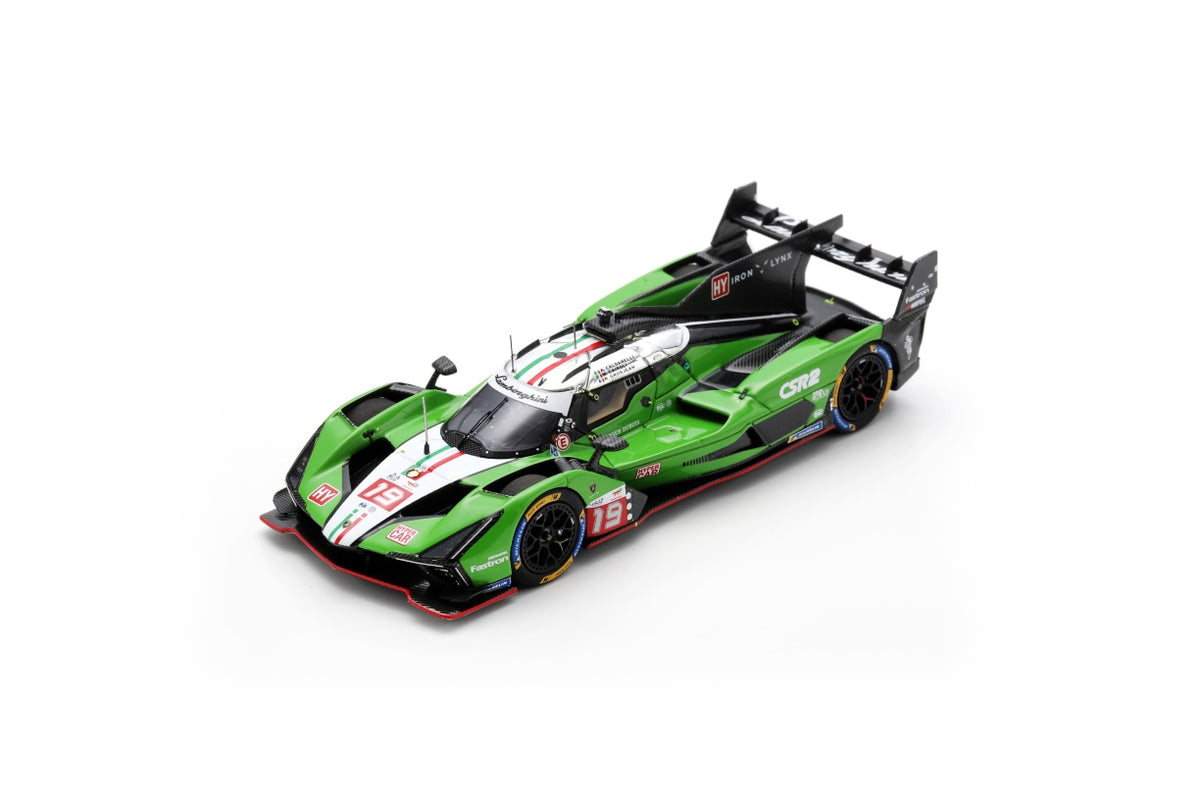 Spark S9120 1/43 Lamborghini SC63 No.19 LAMBORGHINI IRON LYNX Le Mans 24H 2024 R. Grosjean - A. Caldarelli - M. Cairoli